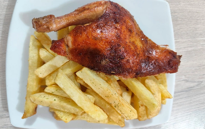 1/4 De Pollo a la Brasa